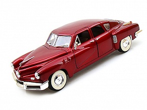 Автомобиль 1948 года - Такер Торпеда, масштаб 1/18 (Yat Ming, 92268_md)